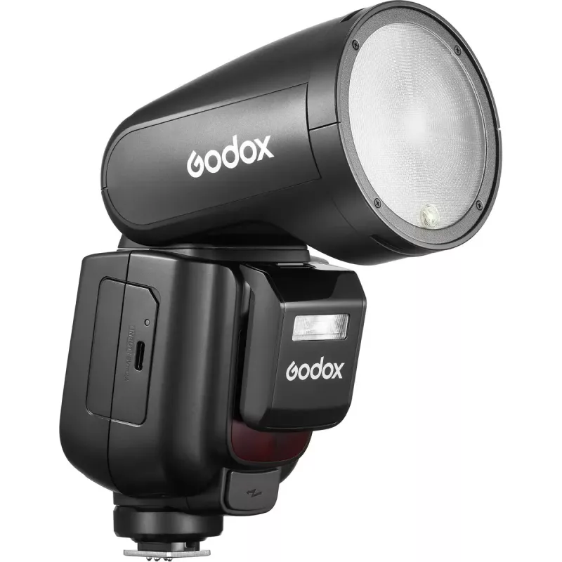 Flash per videocamera Godox V1Pro nero tempo di riciclo 1,5 s