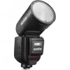 Flash per videocamera Godox V1Pro nero tempo di riciclo 1,5 s