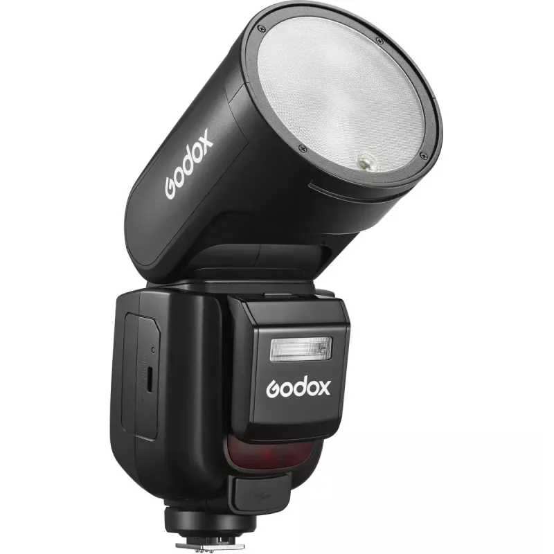 Flash per videocamera Godox V1Pro nero tempo di riciclo 1,5 s
