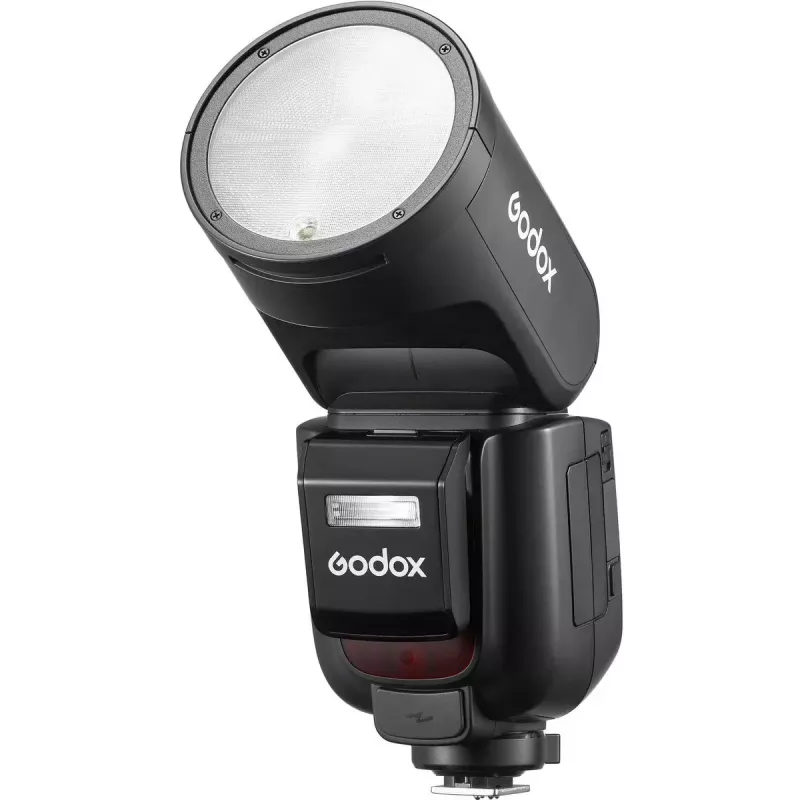 Flash per videocamera Godox V1Pro nero tempo di riciclo 1,5 s