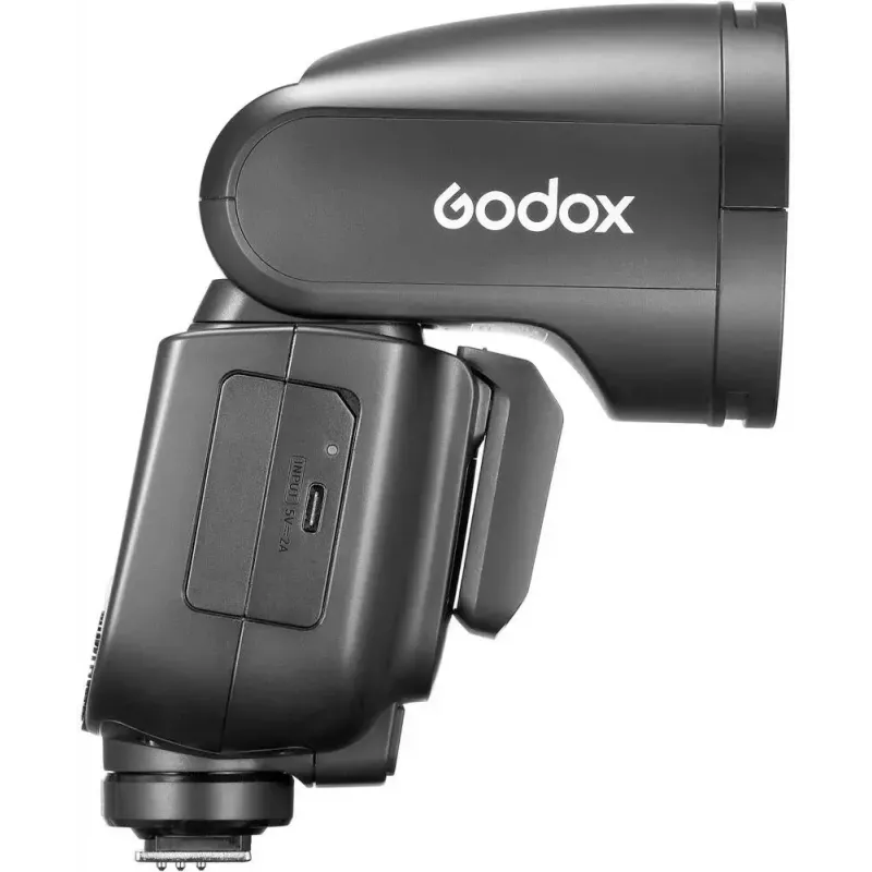 Flash per videocamera Godox V1Pro nero tempo di riciclo 1,5 s