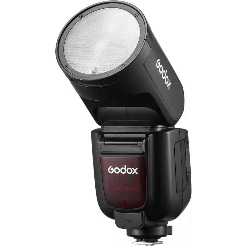 Flash per videocamera Godox V1Pro nero tempo di riciclo 1,5 s