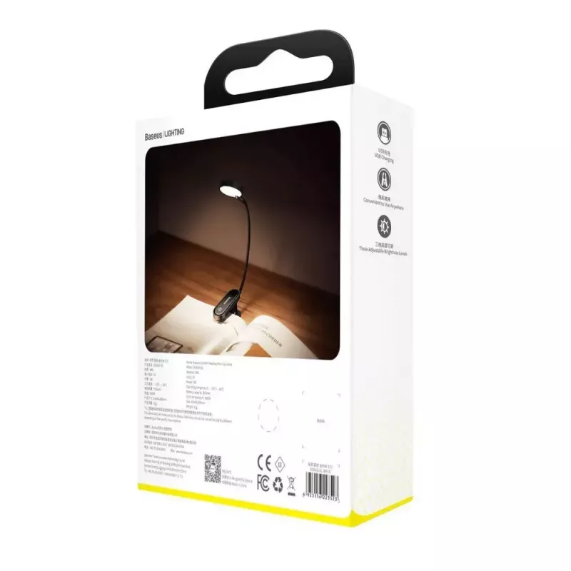 Lampada da tavolo Baseus DGRAD-0G grigio