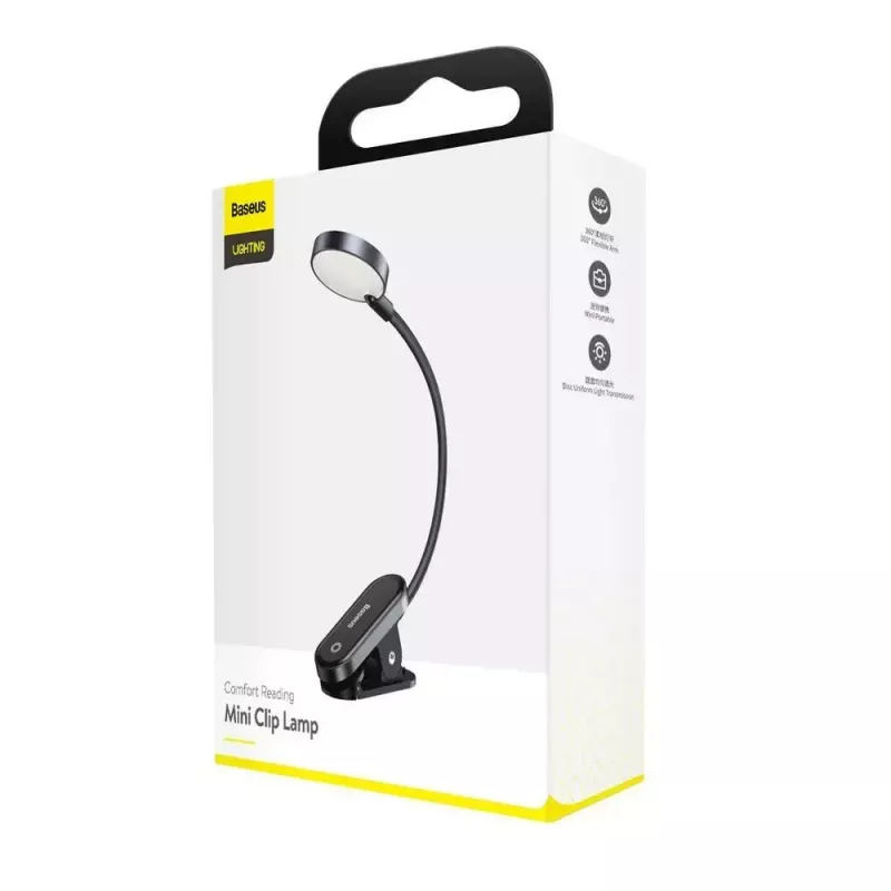 Lampada da tavolo Baseus DGRAD-0G grigio