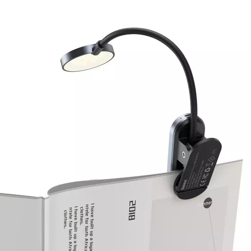 Lampada da tavolo Baseus DGRAD-0G grigio