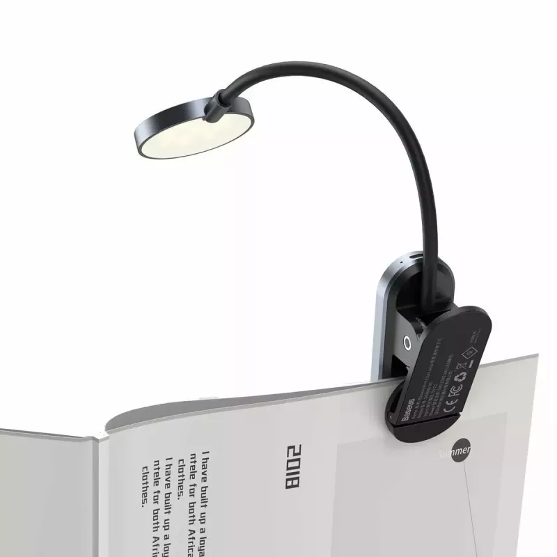 Lampada da tavolo Baseus DGRAD-0G grigio