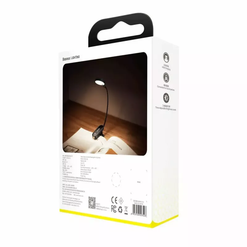 Lampada da tavolo Baseus DGRAD-0G grigio