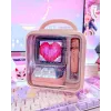 Altoparlante portatile mono Divoom Ditoo-Mic Mini rosa