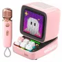Altoparlante portatile mono Divoom Ditoo-Mic Mini rosa