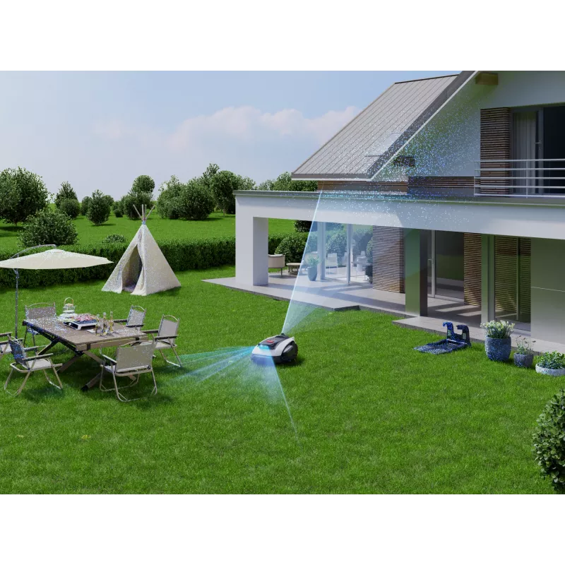 Ecovacs GOAT O1200 LiDAR PRO EU robot rasaerba a batteria nero, bianco