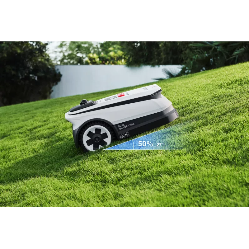 Ecovacs GOAT A1600 LiDAR PRO EU robot rasaerba batteria ricaricabile nero, bianco