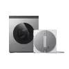 Robot lavavetri Ecovacs WINBOT W3 OMNI, batteria ricaricabile 4500 mAh, 270×270×76 mm, argento/bianco