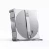 Robot lavavetri Ecovacs WINBOT W3 OMNI, batteria ricaricabile 4500 mAh, 270×270×76 mm, argento/bianco