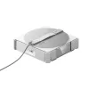 Robot lavavetri Ecovacs WINBOT W3 OMNI, batteria ricaricabile 4500 mAh, 270×270×76 mm, argento/bianco