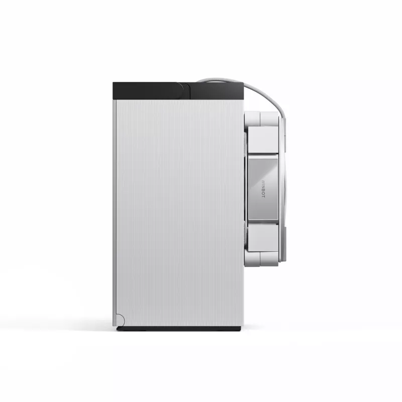 Robot lavavetri Ecovacs WINBOT W3 OMNI, batteria ricaricabile 4500 mAh, 270×270×76 mm, argento/bianco