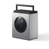 Robot lavavetri Ecovacs WINBOT W3 OMNI, batteria ricaricabile 4500 mAh, 270×270×76 mm, argento/bianco