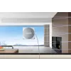 Robot lavavetri Ecovacs WINBOT W3 OMNI, batteria ricaricabile 4500 mAh, 270×270×76 mm, argento/bianco