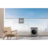 Robot lavavetri Ecovacs WINBOT W3 OMNI, batteria ricaricabile 4500 mAh, 270×270×76 mm, argento/bianco
