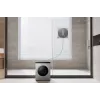 Robot lavavetri Ecovacs WINBOT W3 OMNI, batteria ricaricabile 4500 mAh, 270×270×76 mm, argento/bianco