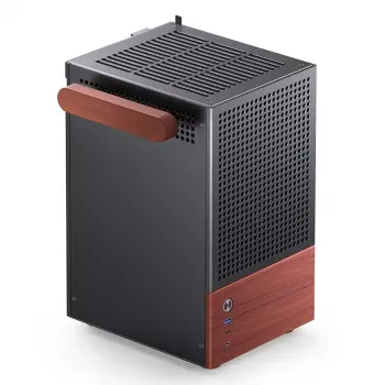 Case per PC Jonsbo T6, mini tower, Mini-ITX, nero