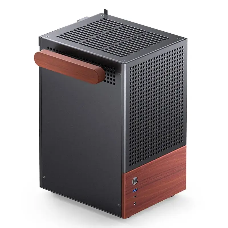 Case per PC Jonsbo T6, mini tower, Mini-ITX, nero