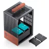 Case per PC Jonsbo T6, mini tower, Mini-ITX, nero