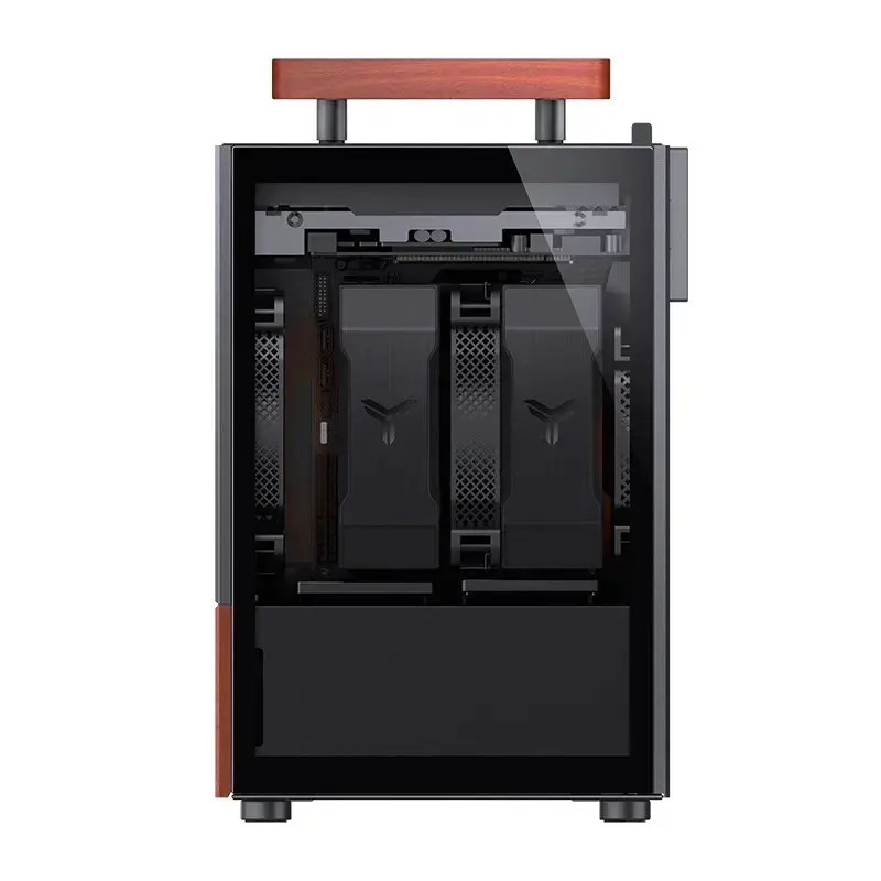 Case per PC Jonsbo T6, mini tower, Mini-ITX, nero