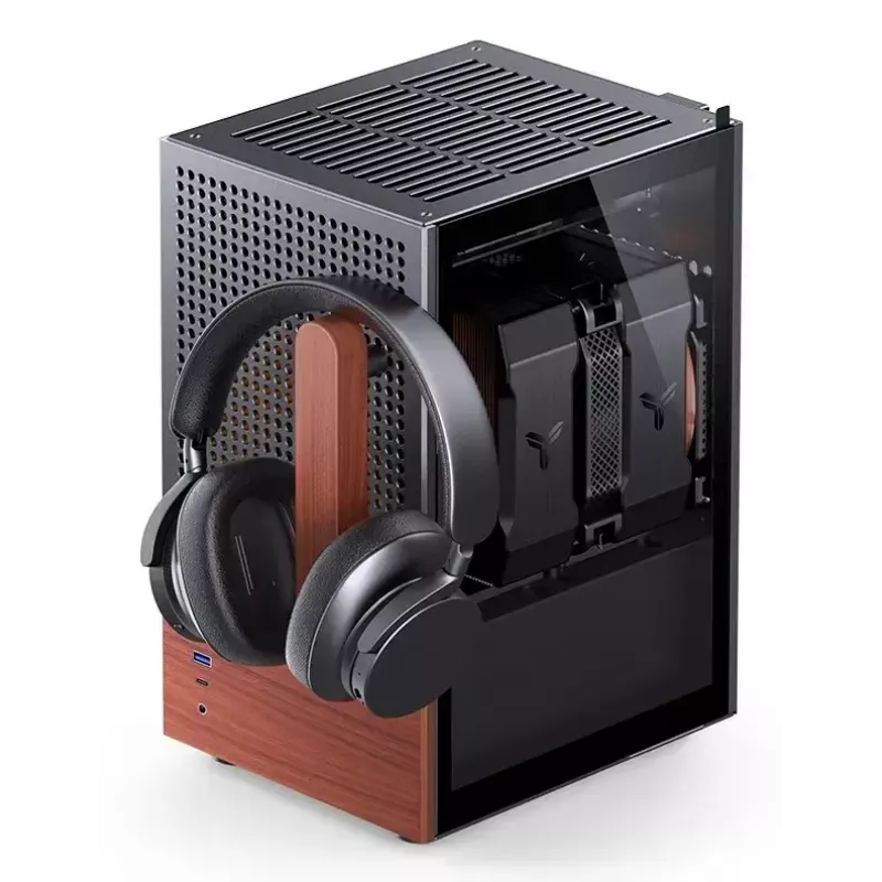 Case per PC Jonsbo T6, mini tower, Mini-ITX, nero