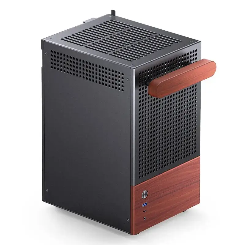 Case per PC Jonsbo T6, mini tower, Mini-ITX, nero
