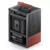 Case per PC Jonsbo T6, mini tower, Mini-ITX, nero