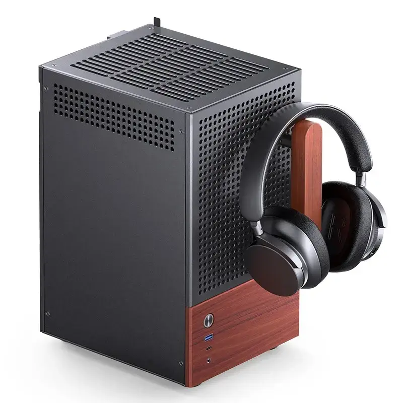 Case per PC Jonsbo T6, mini tower, Mini-ITX, nero