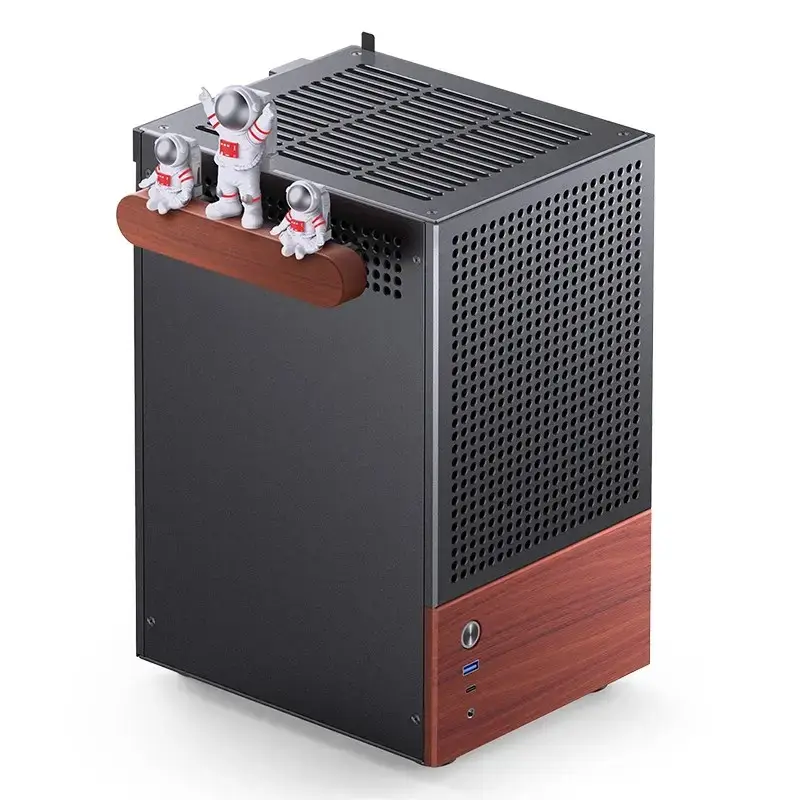Case per PC Jonsbo T6, mini tower, Mini-ITX, nero