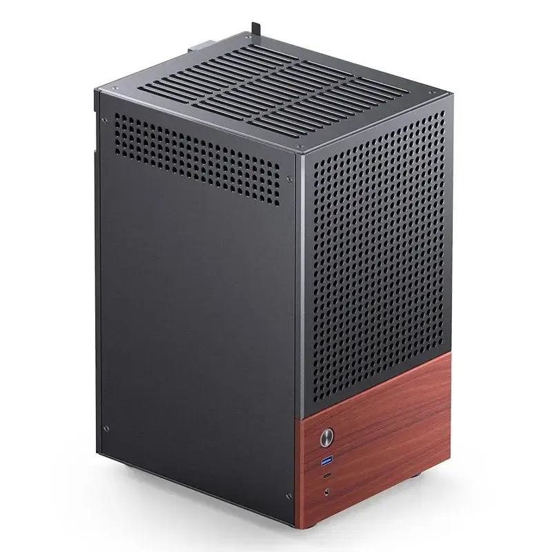 Case per PC Jonsbo T6, mini tower, Mini-ITX, nero