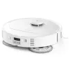 Robot aspirapolvere Roborock Qrevo MaxV (con RDS) bianco con stazione di riempimento e asciugatura automatica