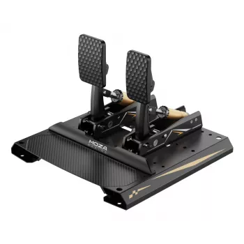 Pedali Moza Racing CRP2 (acceleratore+freno), pedale, nero, fibra di carbonio, acciaio, 15 - 23°