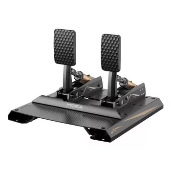 Pedali Moza Racing CRP2 (acceleratore+freno), pedale, nero, fibra di carbonio, acciaio, 15 - 23°