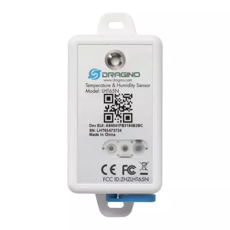 DRAGINO LHT65N sensore di temperatura e umidità autonomo per interni/esterni LoRaWAN EU868