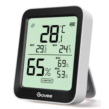 Govee H5075 sensore di temperatura e umidità per interni autonomo wireless