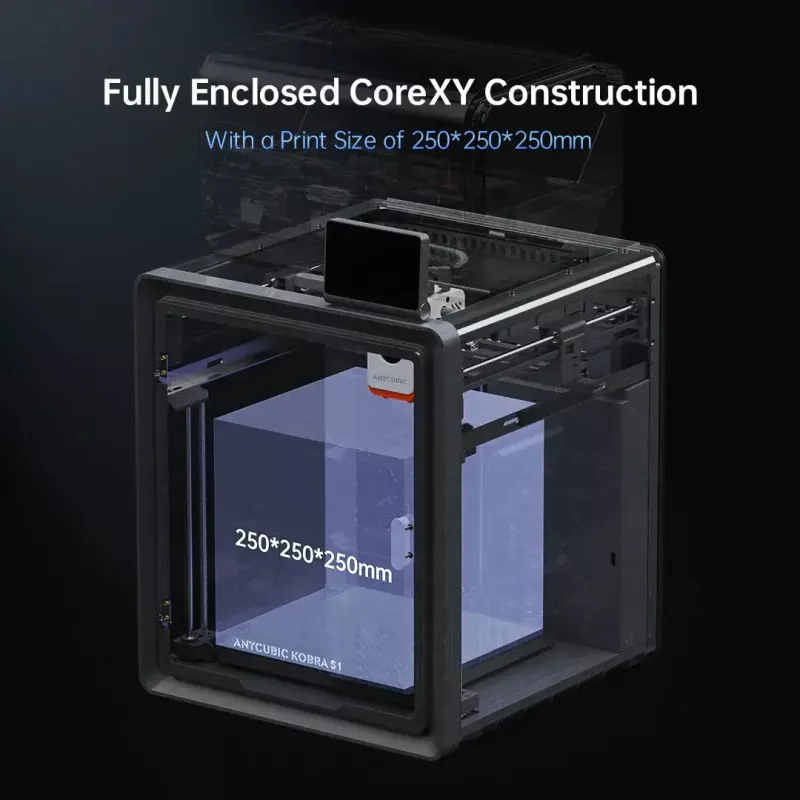 Stampante 3D 3D Prima Anycubic Kobra S1 Combo 250x250x250mm 600mm/sec