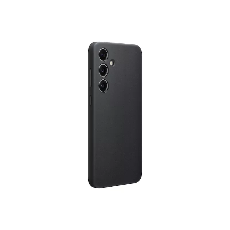 Samsung Galaxy S24+ custodia in pelle vegana nero Monochromatic 6.7-inch