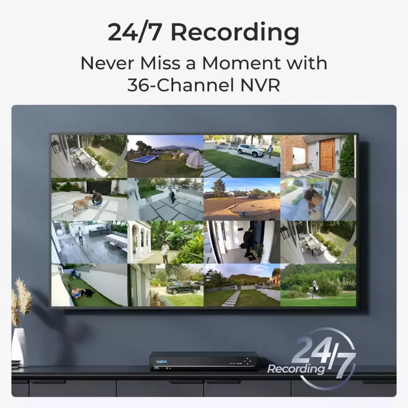 Reolink NVS36 NVR PoE a 36 canali