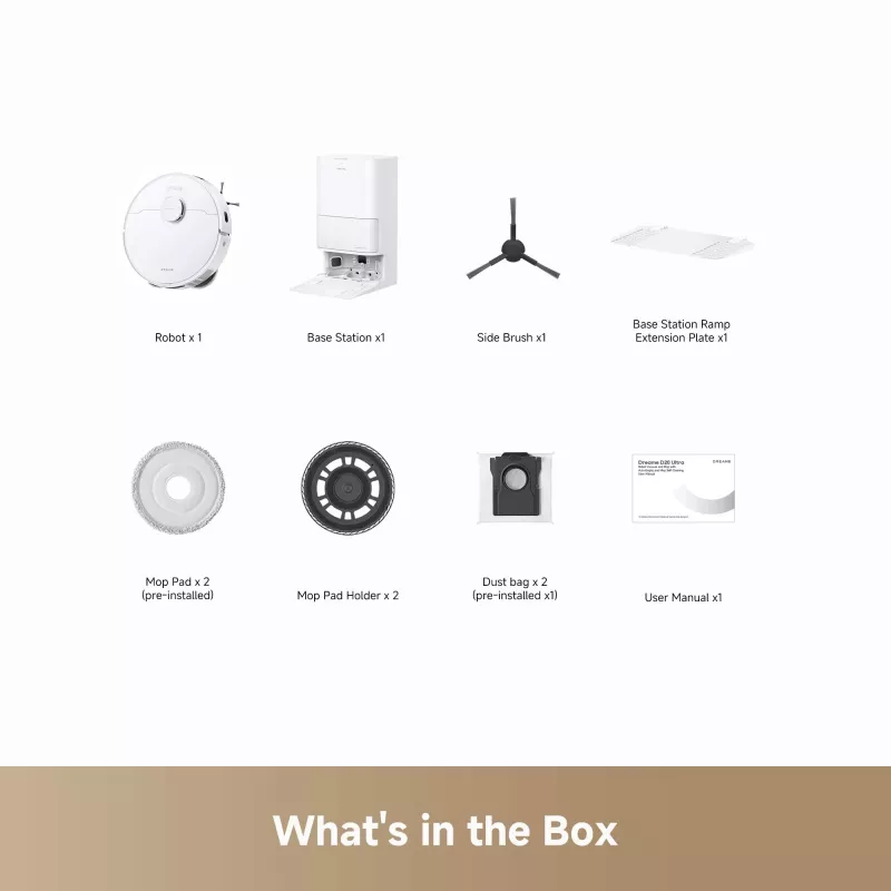 Dreame D20 Ultra 0,32 L bianco