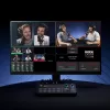 Console di produzione multicanale per podcast e livestream Rode RodeCaster Video S RCVS-E – touchscreen, Wi-Fi, Bluetooth 5.3, 5x USB-C, 3x ingresso HDMI, 1x uscita HDMI, microSD