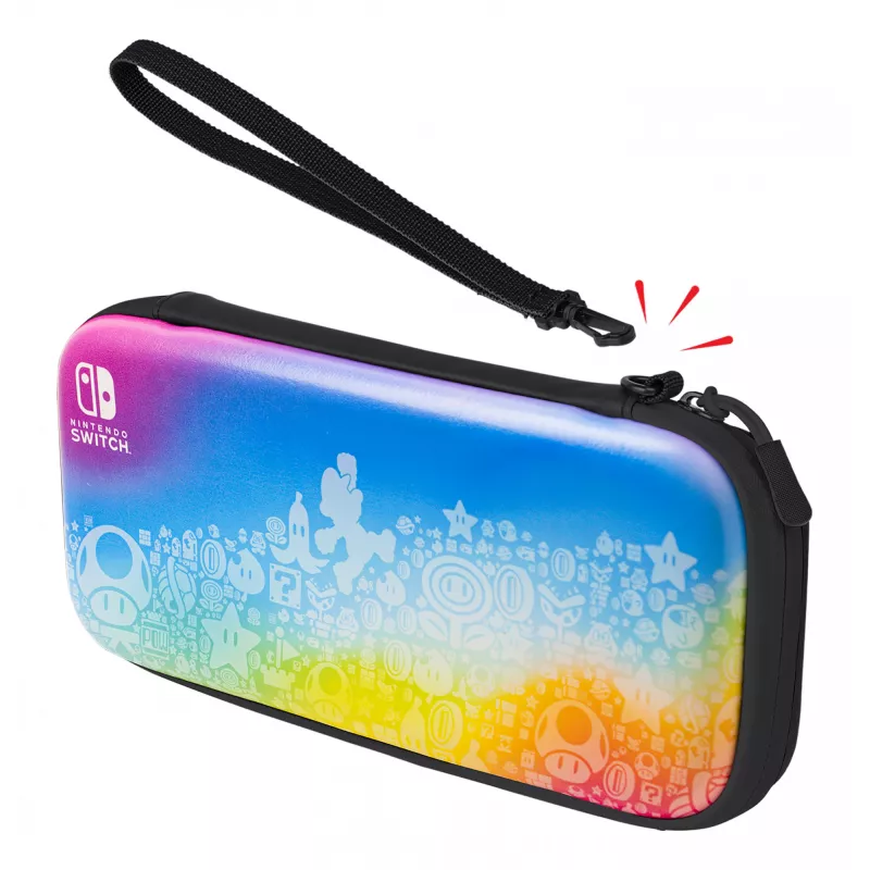 PDP slim Deluxe: custodia rigida Star Spectrum Nintendo multicolore