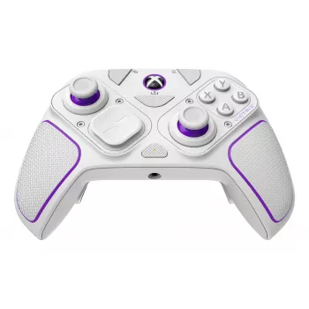 Gamepad VICTRIX 052-002-WH con filo e wireless RF/USB, USB-C, 2000mAh, PC/PS4/PS5, viola/bianco