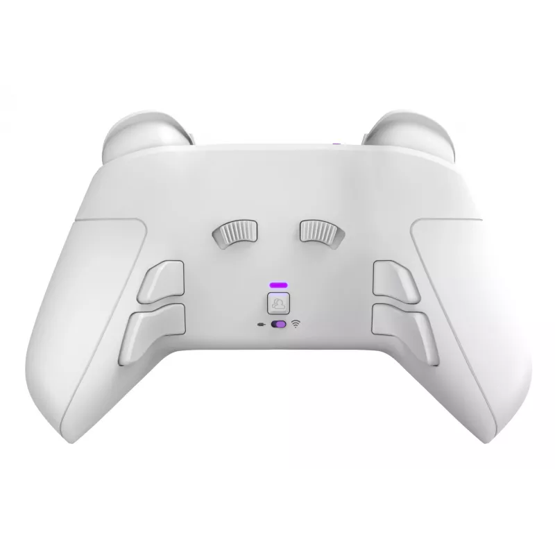 Gamepad VICTRIX 052-002-WH con filo e wireless RF/USB, USB-C, 2000mAh, PC/PS4/PS5, viola/bianco