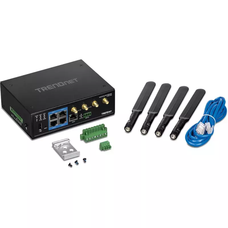 TRENDnet TI-W100 router wireless dual-band, switch a 4 porte