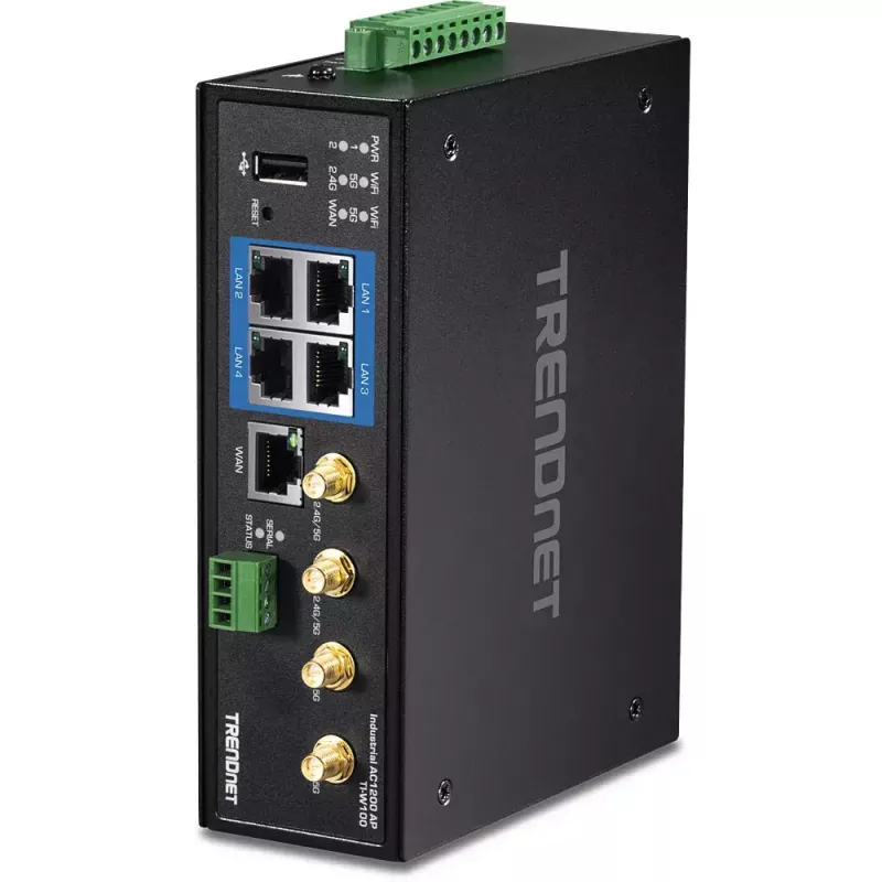 TRENDnet TI-W100 router wireless dual-band, switch a 4 porte