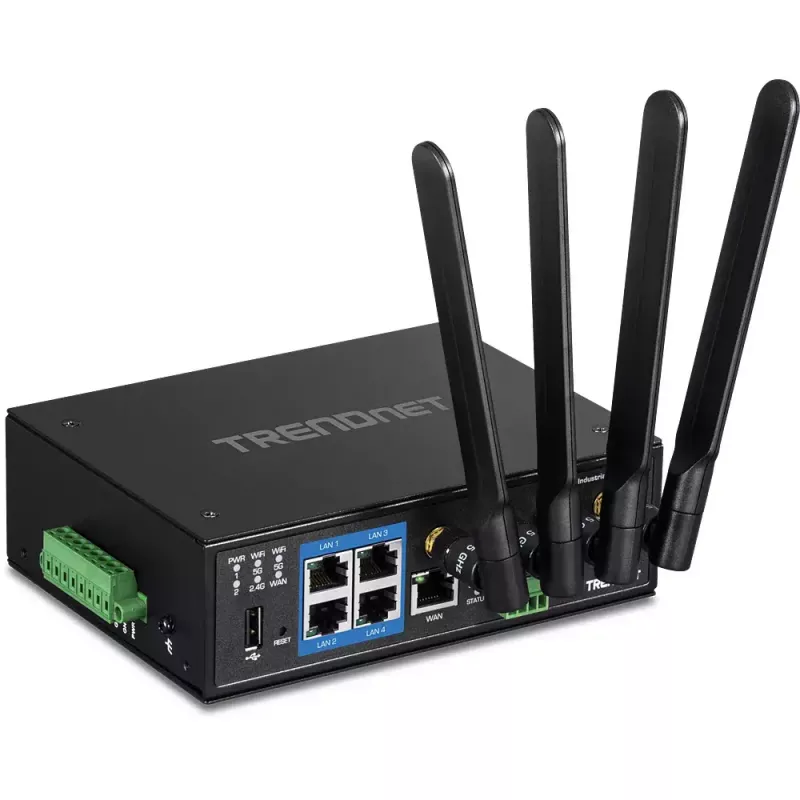 TRENDnet TI-W100 router wireless dual-band, switch a 4 porte