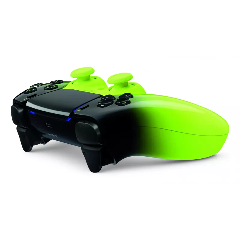 Gamepad Sony DualSense per PlayStation 5 — Bluetooth/USB, nero/verde, analogico/digitale, USB-C